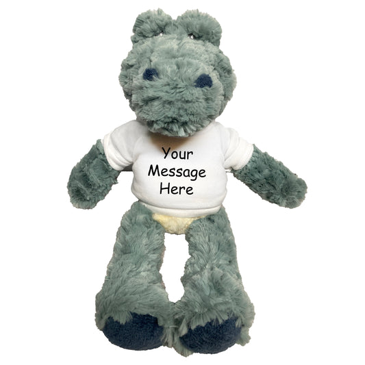 Personalized Stuffed Alligator / Crocodile - 12" Alli Gator