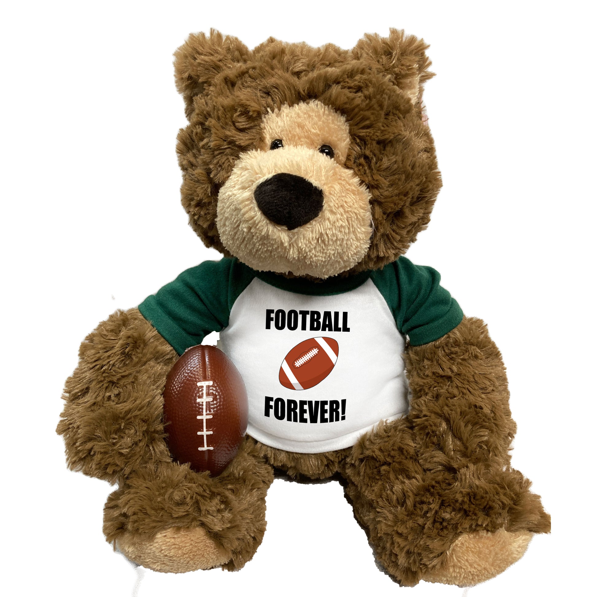 Personalized Football Teddy Bear - 14" Bear Hugs