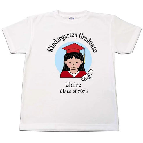 Kindergarten Graduation T-Shirt - Girl