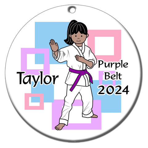 Karate or Martial Arts Fill In Thank You Notes for Girls – Mandys 