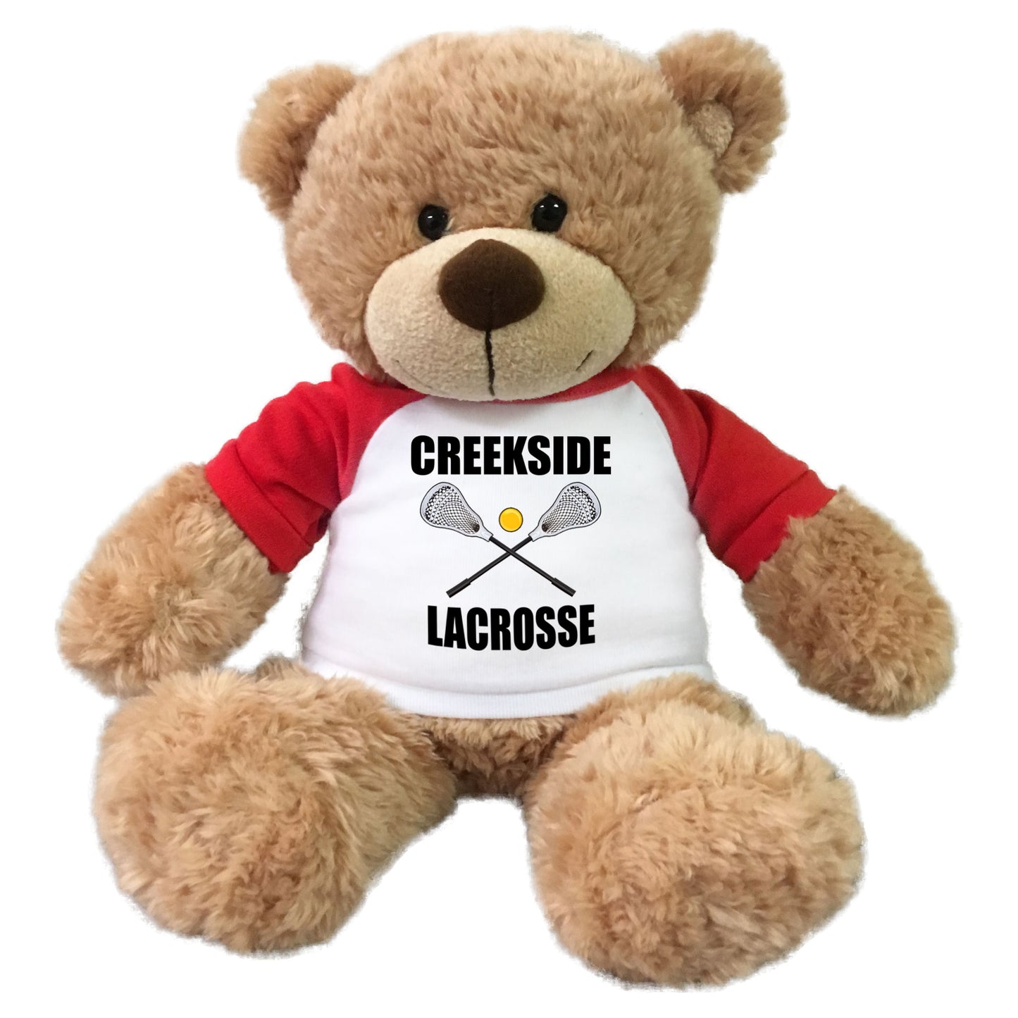 Personalized Lacrosse Teddy Bear - 13" Bonny Bear