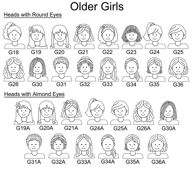 Options for older cartoon girls