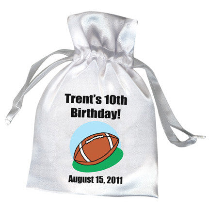 Football Party Favor Bag