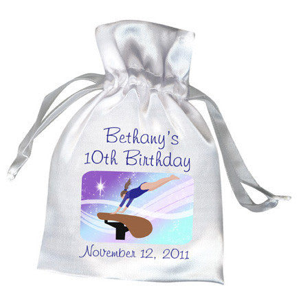 Gymnastics Dreams Party Favor Bag - Vault