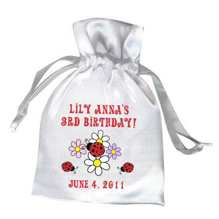 Ladybug Favor Bag