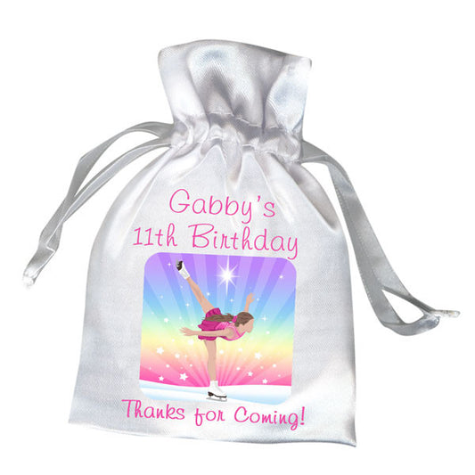 Ice Skating Dreams Party Favor Bag