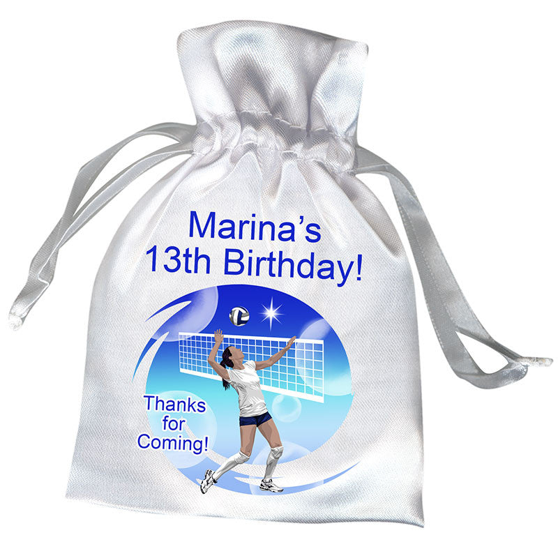 Volleyball Dreams Party Favor Bag