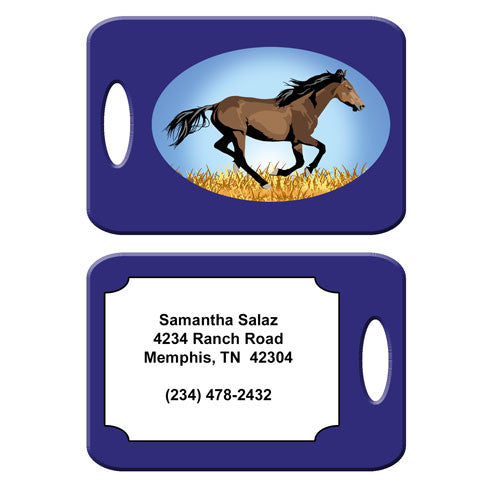 Wild Horse Bag Tag