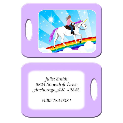 Unicorn Dreams Bag Tag