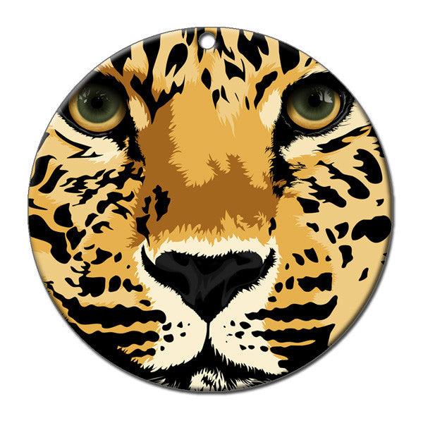 Leopard Christmas Ornament